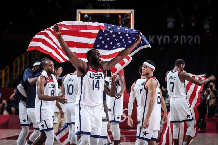奥运会篮球美国队输过几次